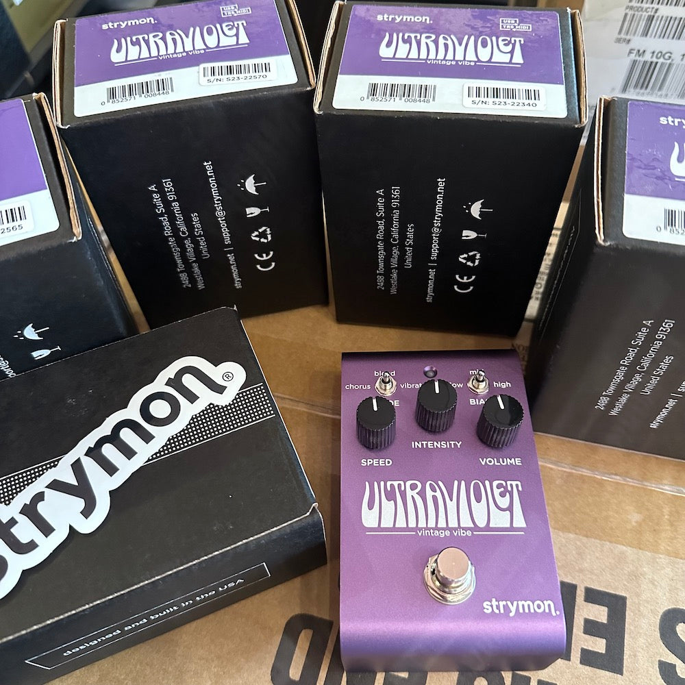 strymon bass pedals Strymon Engineering Ultraviolet UniVibe Effects Pedal – Twin Town Guitars