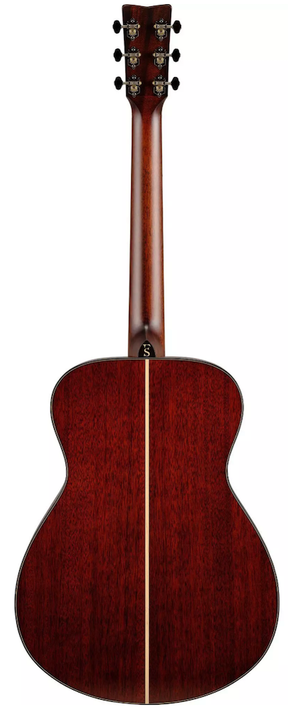 Yamaha FS9 M All-Solid Natural Acoustic Guitar with Hardshell Case