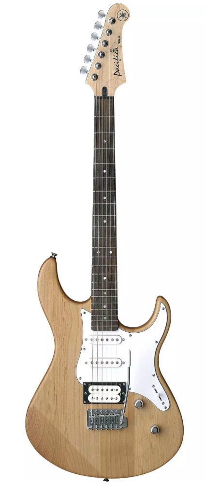 Yamaha Pacifica Electric guitar with a拾音器 on a white background