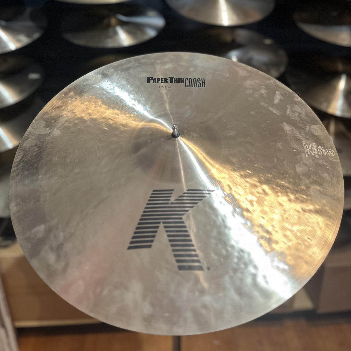 Zildjian 20" K Paper Thin Crash K2820 Twin Town Guitars