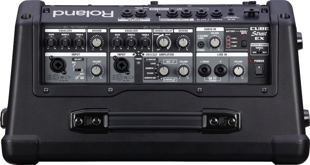 アンプ Roland CUBE Street EX Roland Cube Street EX Battery-Powered Stereo Guitar Amplifier