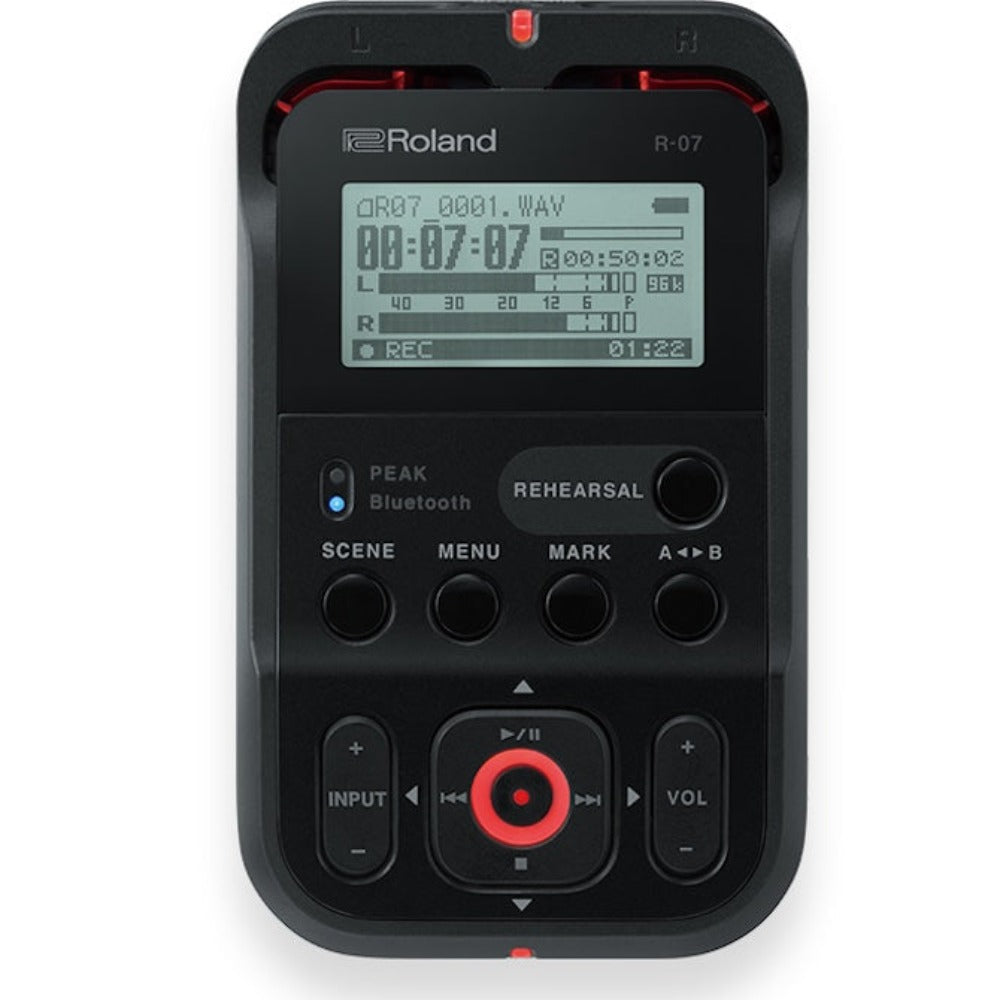 配信機器・PA機器・レコーディング機器 Roland R-07(BK) Roland R-07 Digital 2-Channel Hand-held Field Recorder – Twin Town