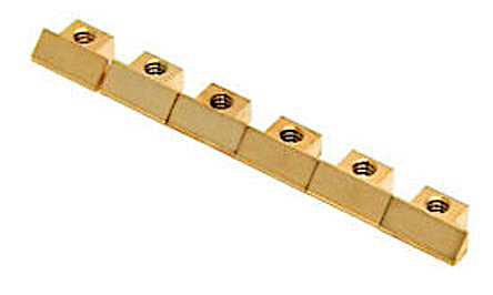 Allparts BP-0535-002 Gold Tune-O-Matic Replacement Saddles – Twin