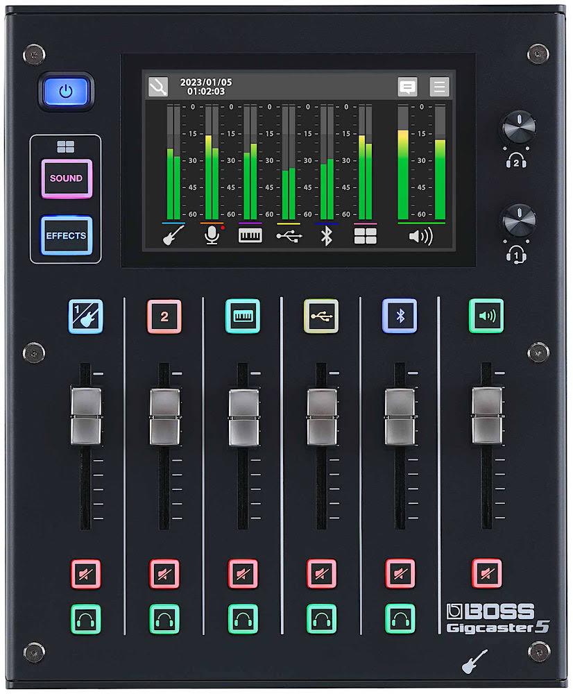 BOSS ボス/Gigcaster 5 (GCS-5) BOSS GCS-5 Gigcaster 5 Audio Streaming Mixer – Twin Town Guitars