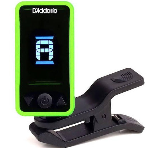 D'Addario PW-CT-17MP Green Eclipse Clip-on Tuner – Twin Town Guitars