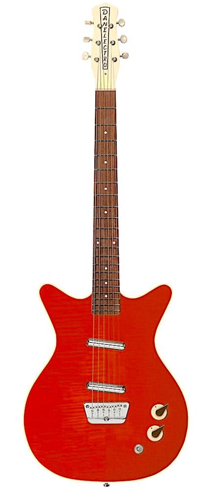 Danelectro '59 Divine Flame Maple Electric Guitar – Twin Town Guitars