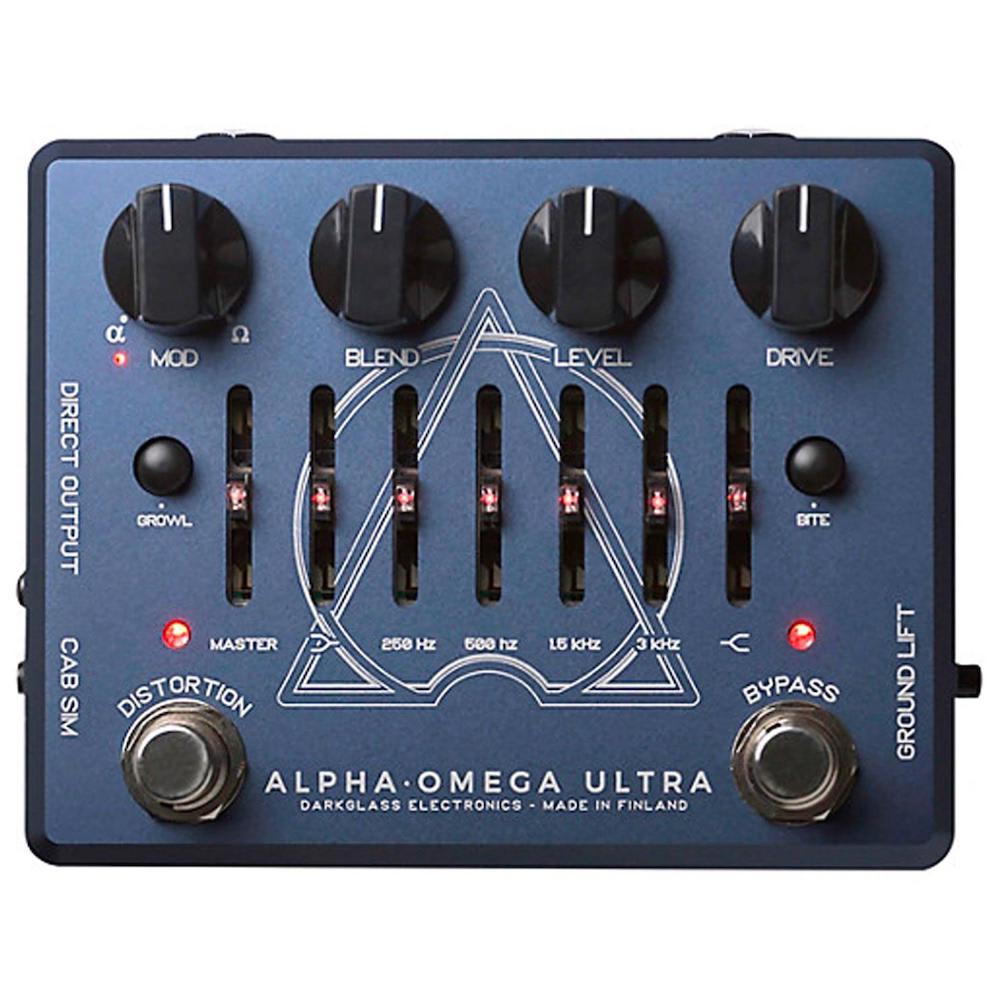 darkglass pedals Darkglass Alpha-Omega Ultra V2 Bass Overdrive Pedal