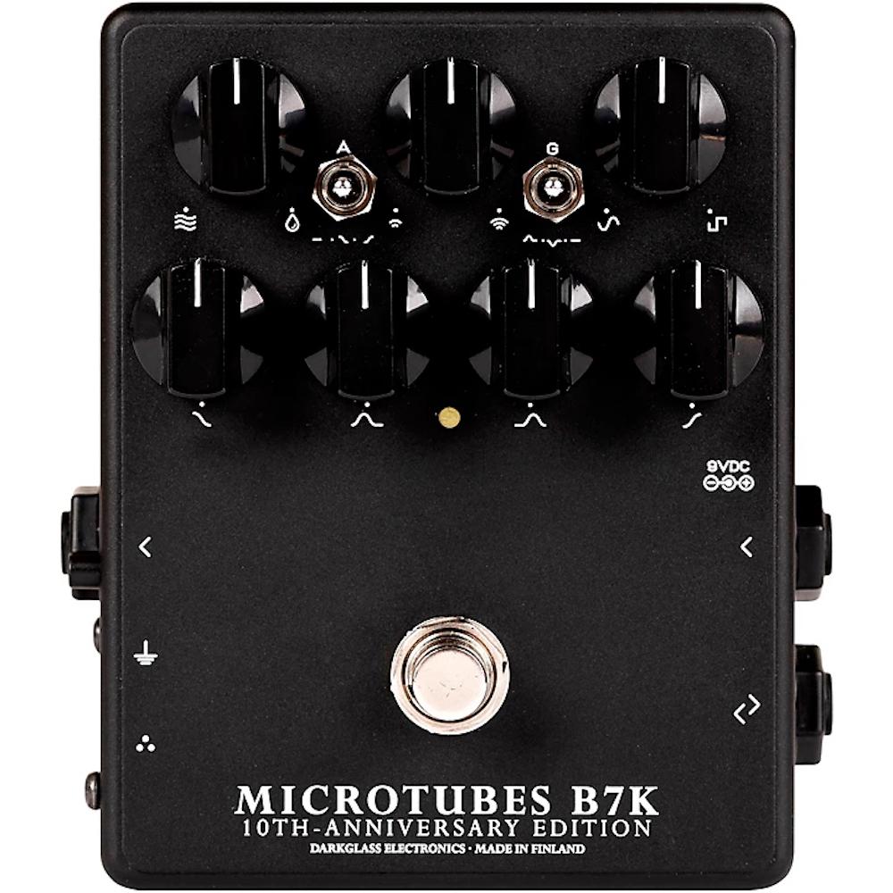 Darkglass Microtubes B7K 2.0 10th Anniversary Black Bass Preamp Effects  Pedal