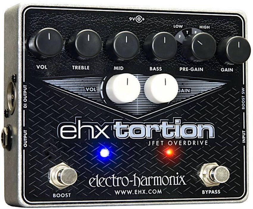 overdrive distortion pedal Electro Harmonix EHX Tortion JFET Overdrive Pedal