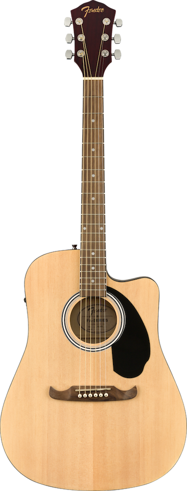 Fender FA-125CE Dreadnought Natural Acoustic Guitar