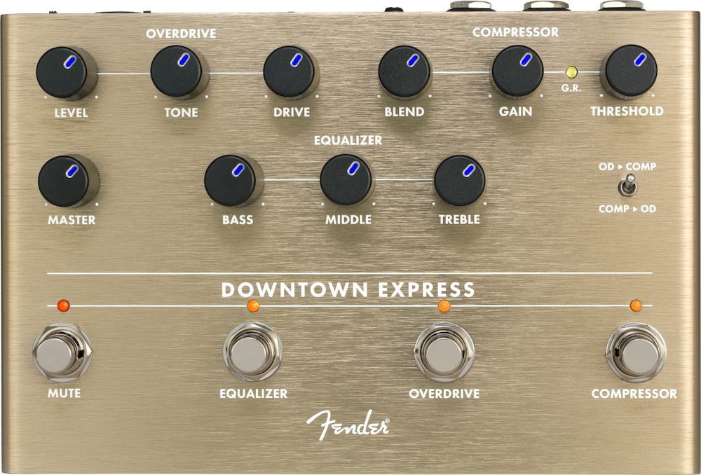 Fender Downtown Express Bass Multi Effect Pedal – Twin Town Guitars