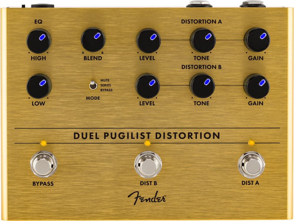 Fender Duel Pugilist Distortion Effect Pedal - SPECIAL! – Twin Fender Duel Pugilist Distortion Effect Pedal - SPECIAL! – Twin