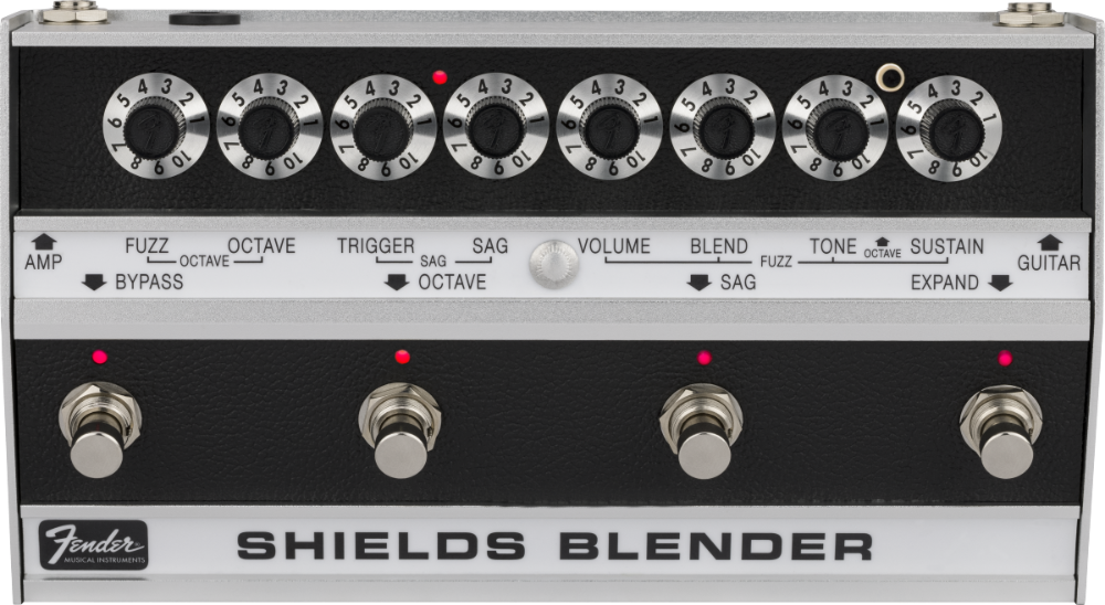 fuzz pedal with clean blend Fender Kevin Shields Blender Fuzz Effect Pedal – Twin Town Guitars