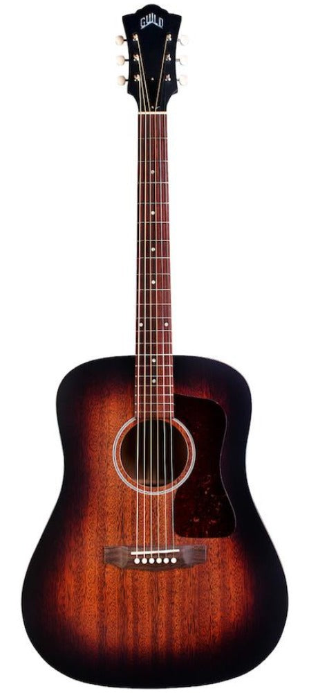 –　with　D-20　Hardshell　Town　Vintage　Twin　Acoustic　Sunburst　Cas　Guitar　Guitars　Guild　Guitars
