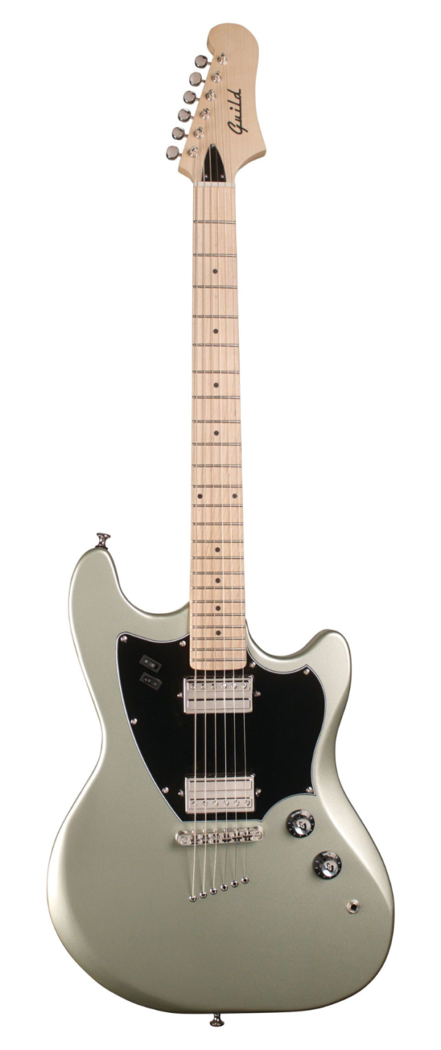 Guild Guitars Surfliner Shoreline Mist HH Electric Guitar – Twin Guild Guitars Surfliner Shoreline Mist HH Electric Guitar – Twin