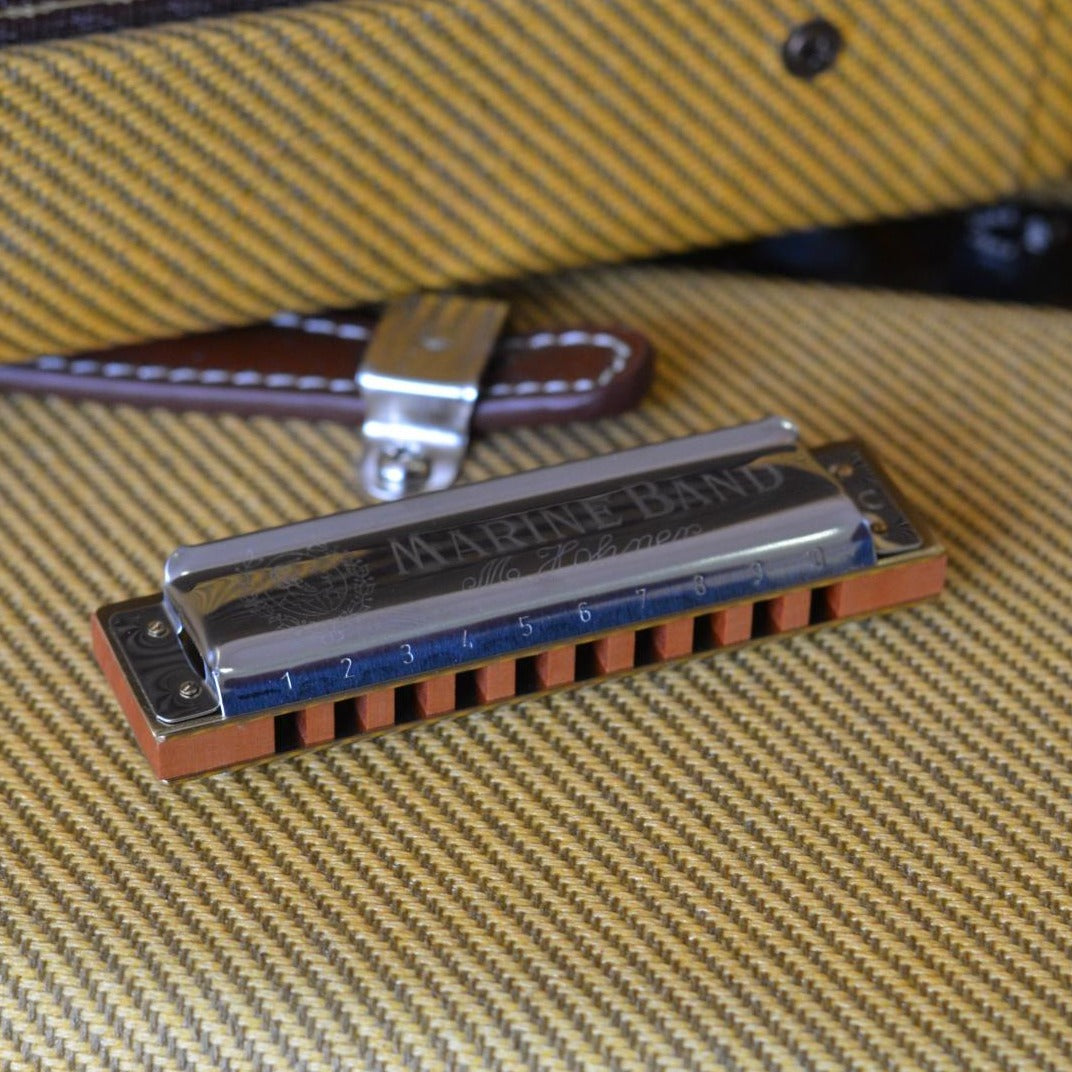 HOHNER MARINE BAND 4本& HAMMOND 6本セット Hohner 1896BX-G Marine Band Harmonica Key of G – Twin Town Guitars