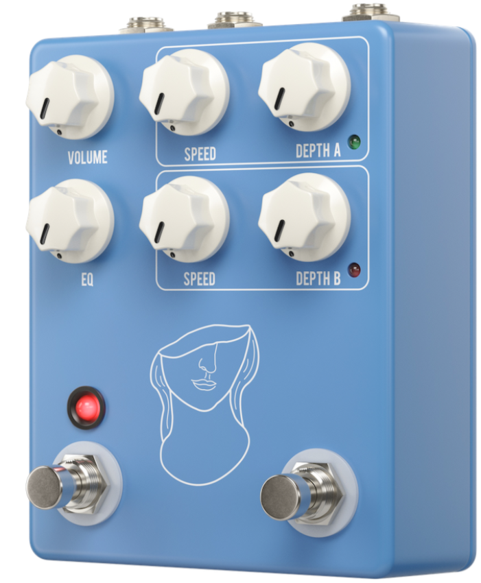 JHS Pedals Artificial Blonde Vibrato Effects Pedal at Twin Town Guitars in Minneapolis Minnesota
