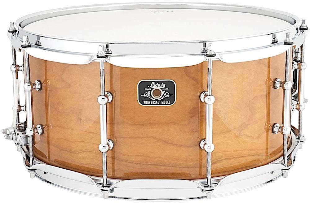 Ludwig LU6514CH 6.5 x 14 inch Universal Cherry Snare Drum – Twin