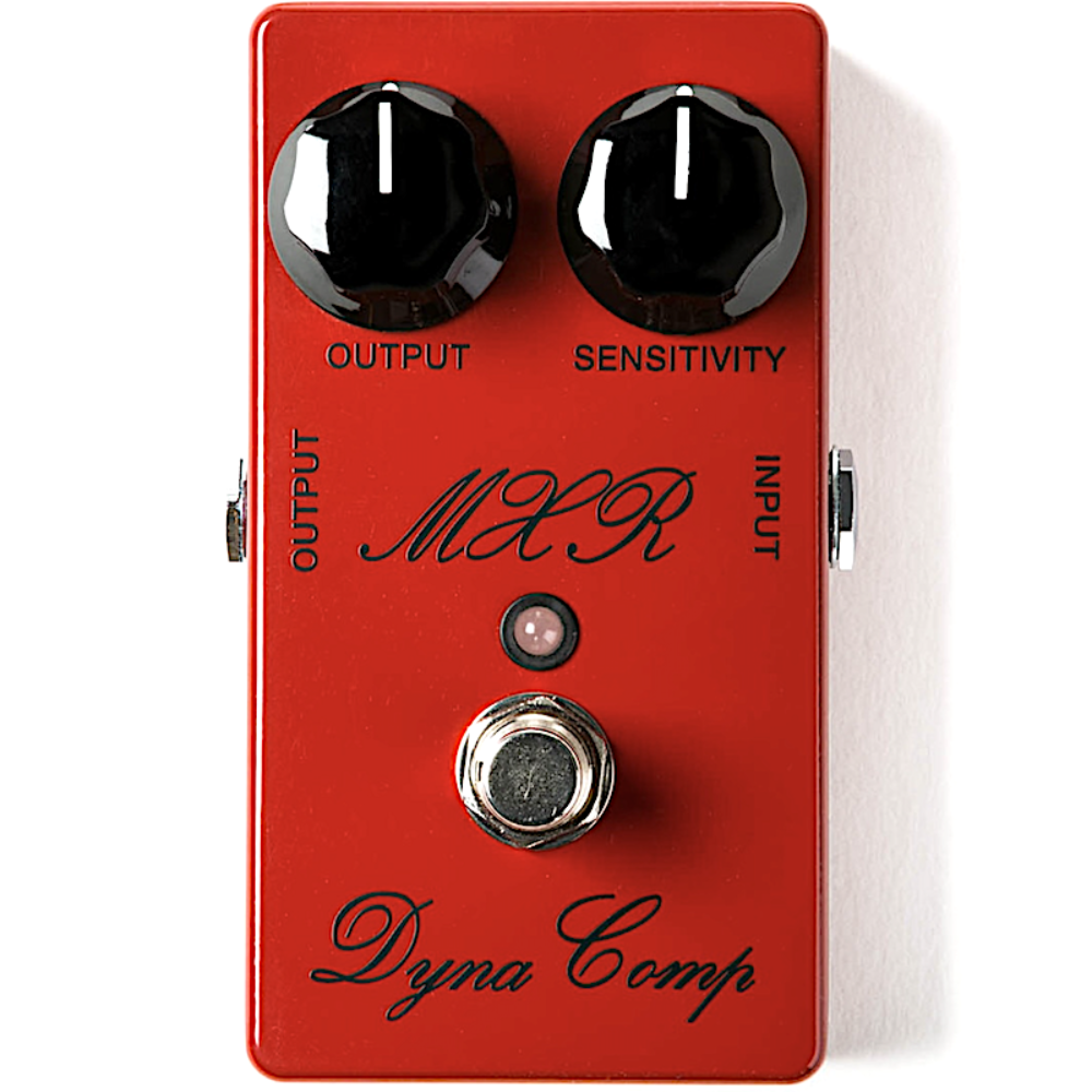 ギター MXR Dyna Comp CSP102SL MXR CSP102SL Custom Shop Dyna Comp Script Logo Compressor with LED