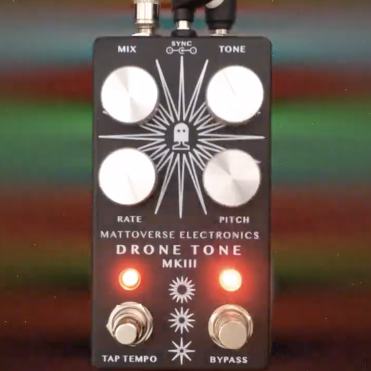 drone pedal Mattoverse Electronics Drone Tone MKIII Effects Pedal
