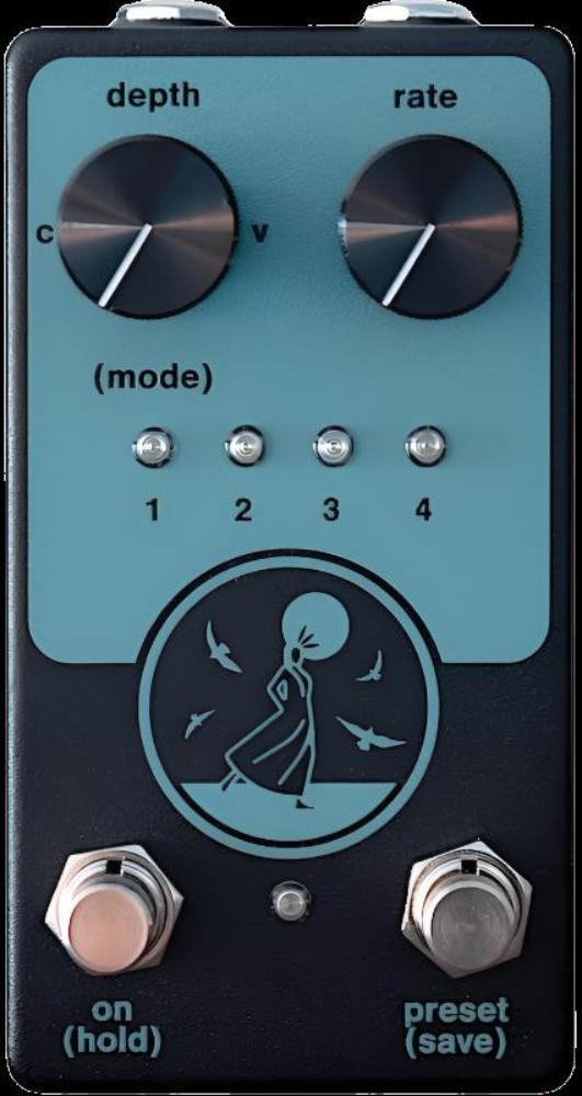 chorus vibrato pedal Native Audio Pretty Bird Woman Chorus Vibrato Pedal Demo Model