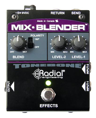 Radial Engineering Mix Blender Buffer Mixer and FX Loop Effects