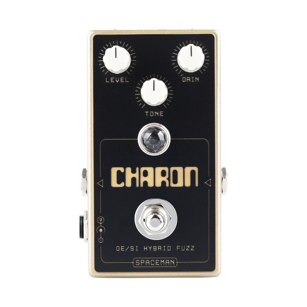 spaceman pedal Spaceman Effects Charon Germanium-Silicon Hybrid Fuzz FX Pedal Gold