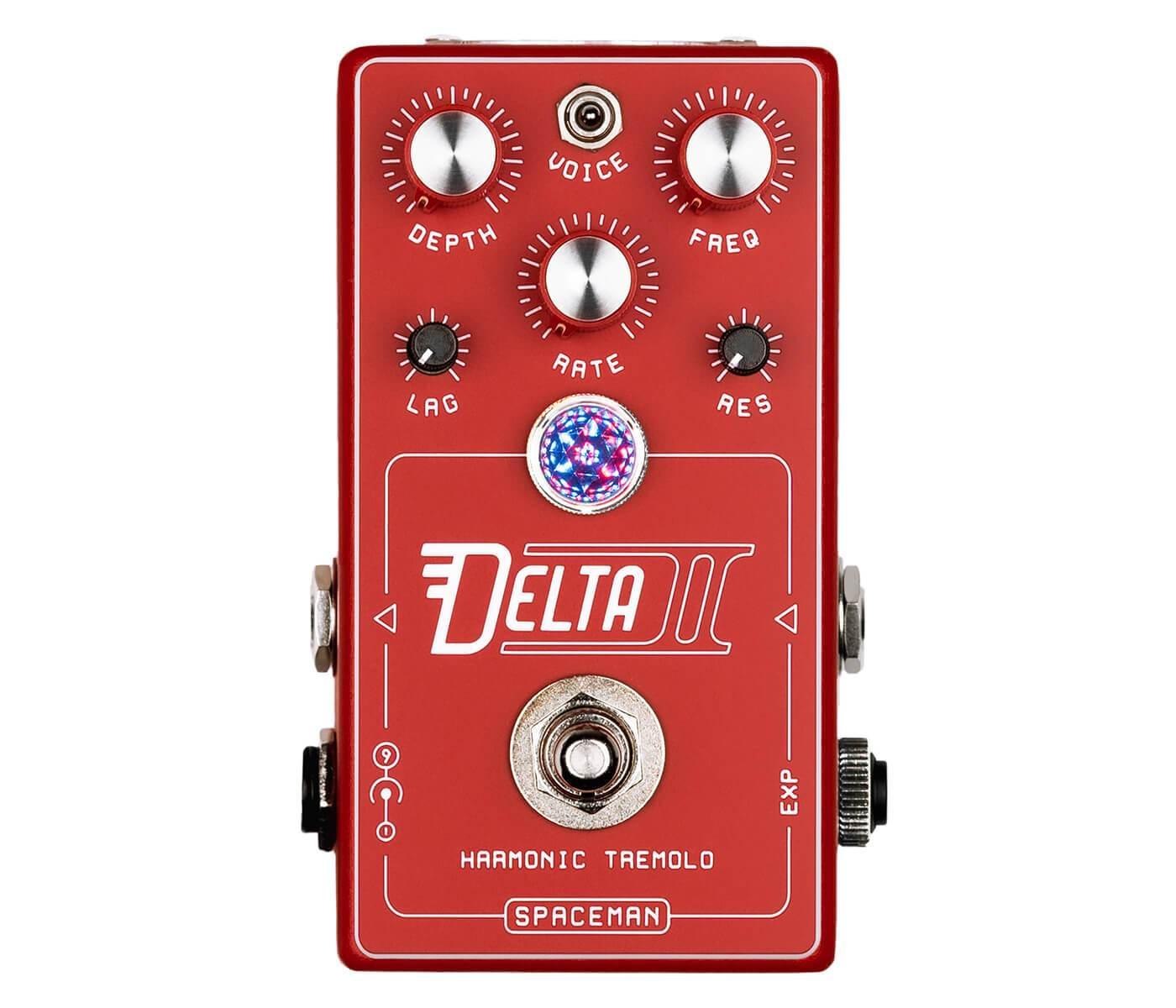 Spaceman Effects Delta II Harmonic Tremolo Red Edition Effect Pedal – Twin  Town Guitars