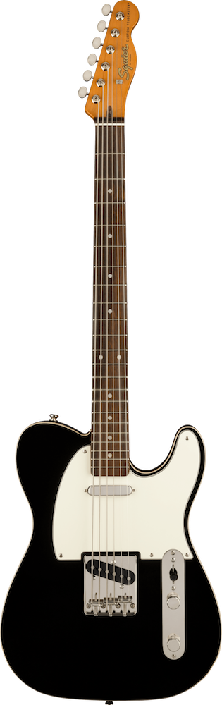 Squier Classic Vibe Black Baritone Custom Telecaster Electric