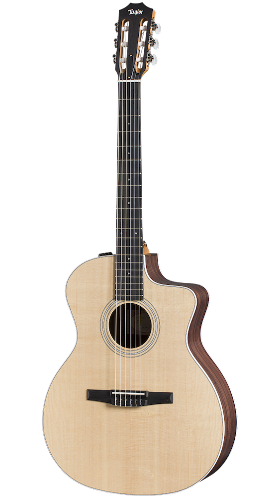 Taylor Guitars 214ce-N Acoustic/Electric Nylon String Guitar with