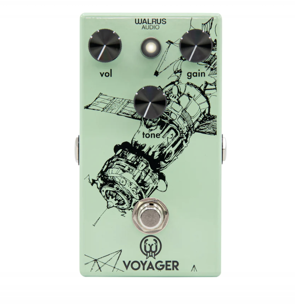 Walrus Audio Voyager Overdrive Preamp Guitar Effects Pedal at Twin Town Guitars in Minneapolis Minnesota