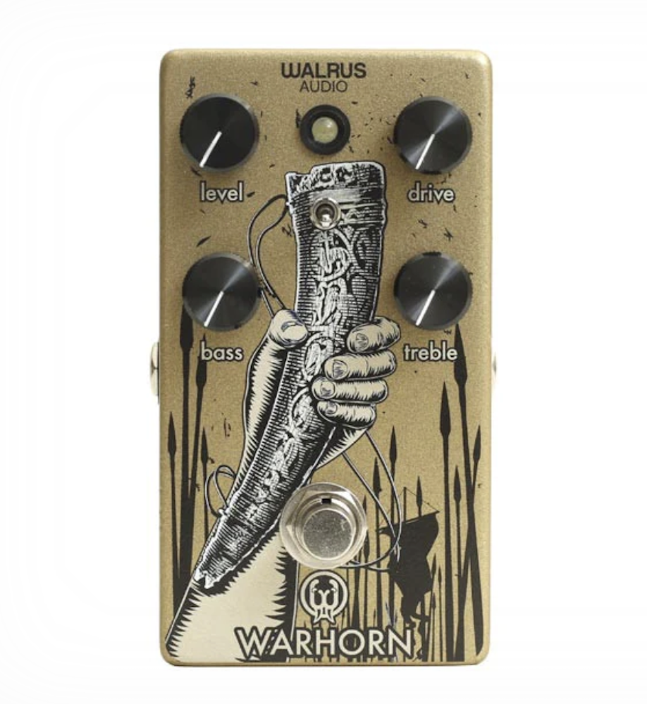 Walrus Audio Warhorn Midrange Overdrive Guitar Effects Pedal 