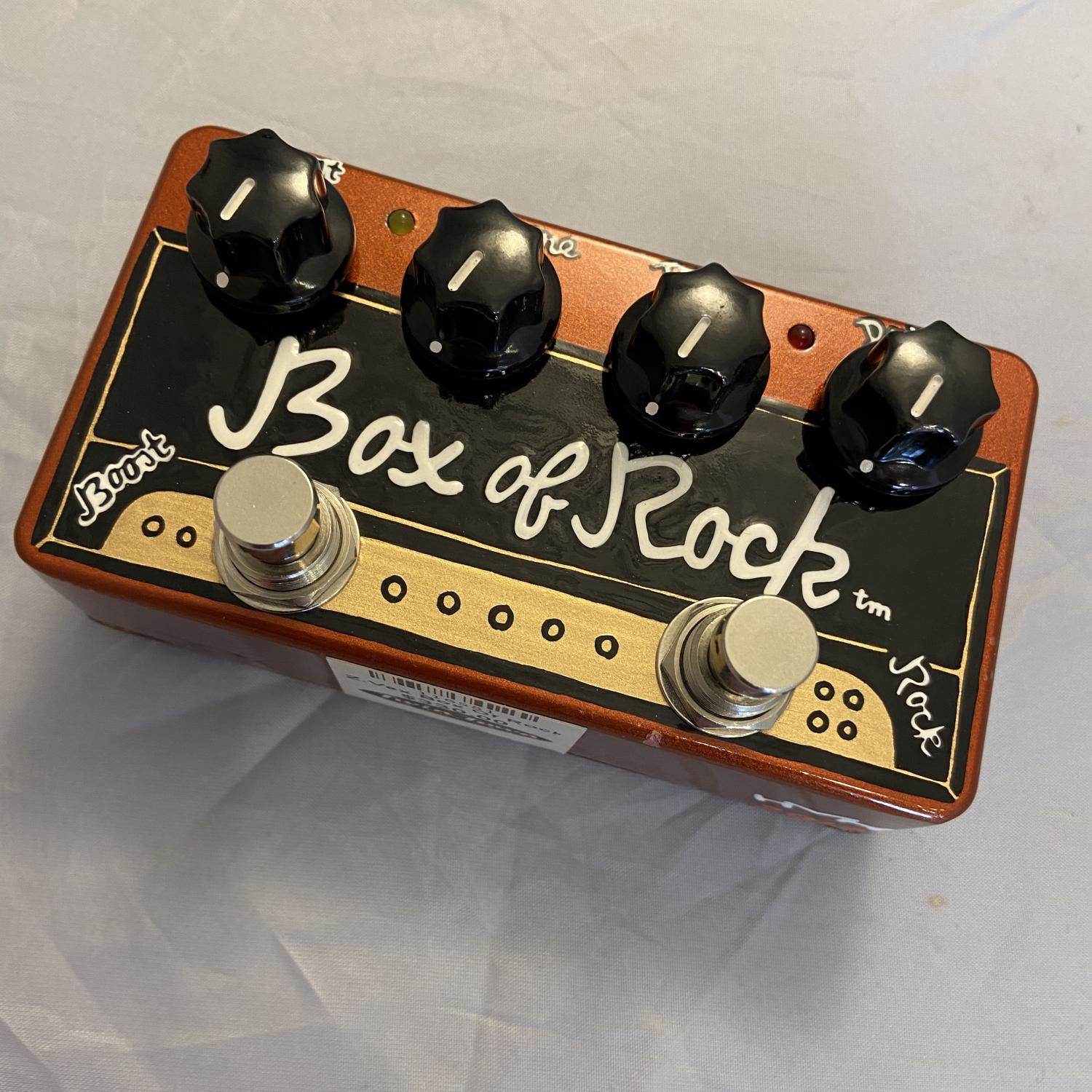 ZVEX Effects Box Of Rock Hand Painted (small chip) Distortion
