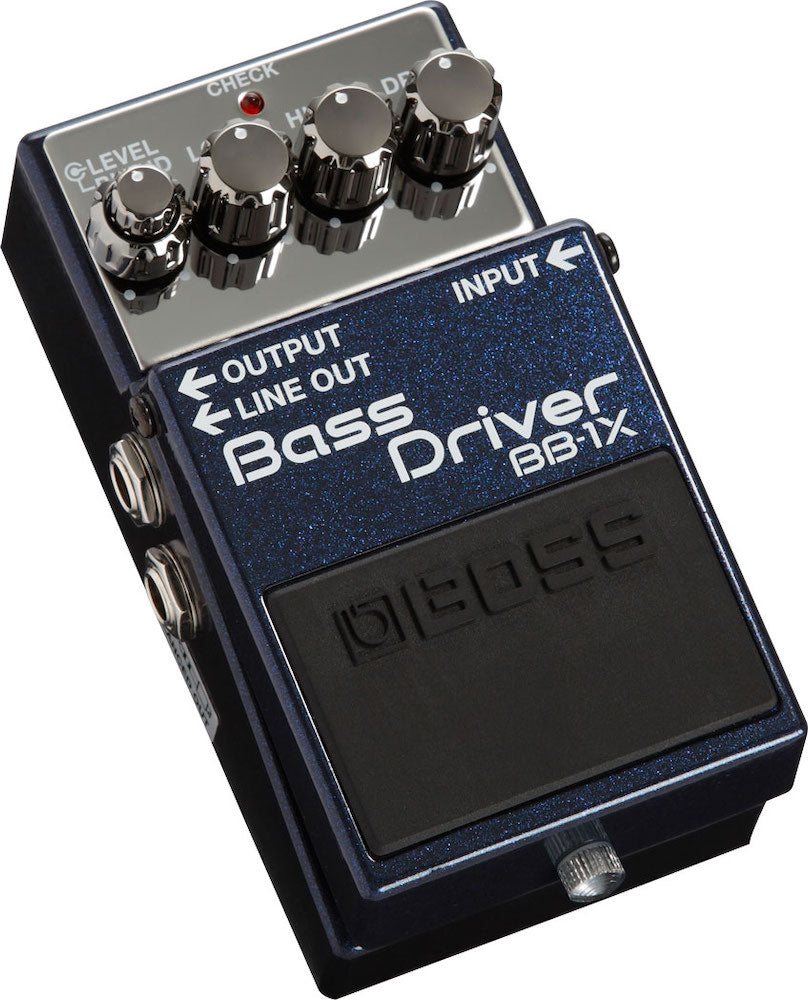 boss bass guitar effects pedals Boss BB-1X Bass Driver Pedal