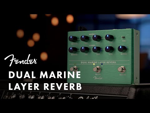 Fender Dual Marine Layer Reverb Effect Pedal - SPECIAL! – Twin