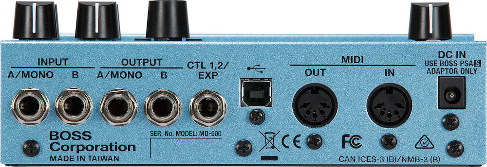 boss 500 pedals Boss MD-500 Modulation Pedal