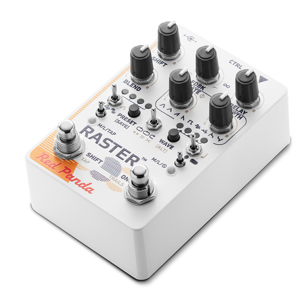 grain delay pedal Red Panda Raster 2 Digital Delay Pedal